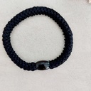 Haarelastiekjes bracelet zwart