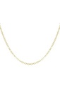 Schakelketting ronde schakels - goud