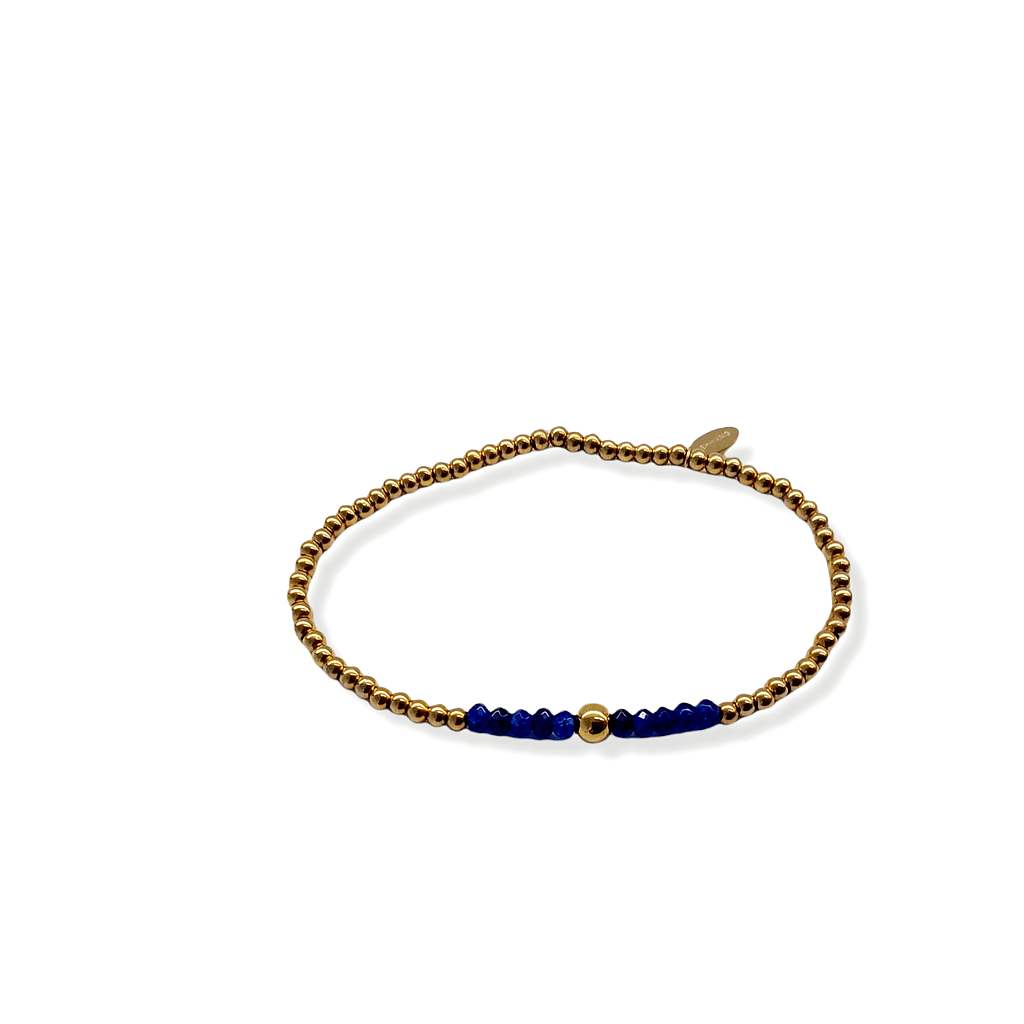 Armband Blauw / Goud