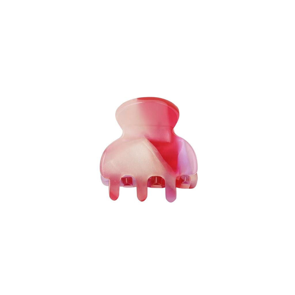 Haarclip midi Patroon Roze Mini 3 mm