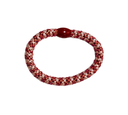 Haarelastiekjes bracelet rood / roos