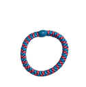 Haarelastiekjes bracelet blauw, roos