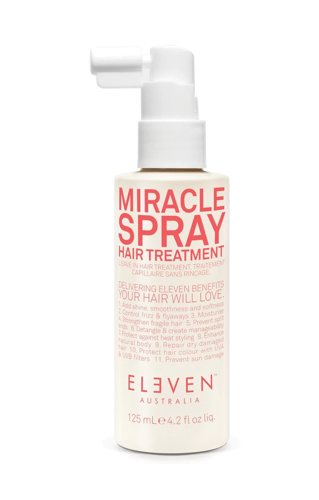 ELEVEN AUSTRALIA LEAVE-IN MIRACLE SPRAY HAIR TREATMENT 125 ML