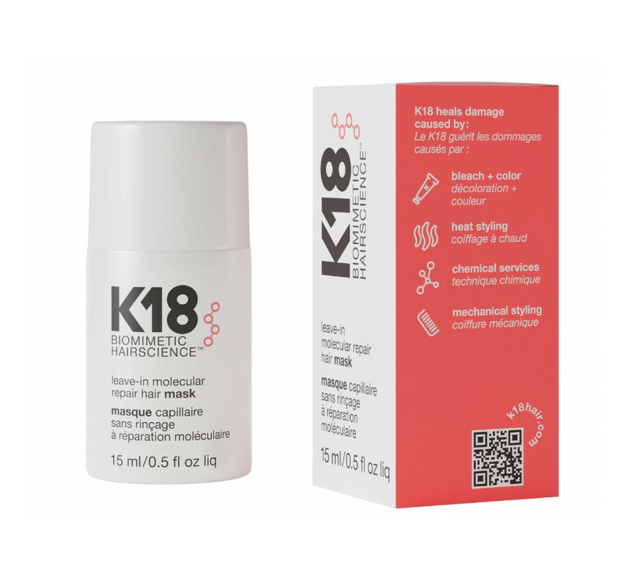 K18 HAIR MASK RETAIL 15ml