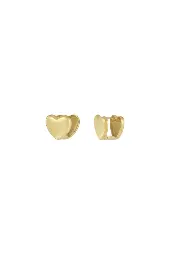 Little Hearts studs oorbellen - goud per paar