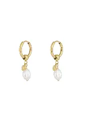 Oorbellen classy baby - Goud kleur Per Stuk