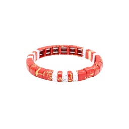 Armband Marbleous rood