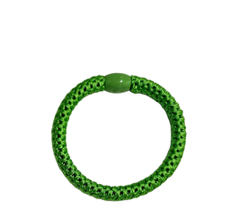 Haarelastiekjes bracelet groen