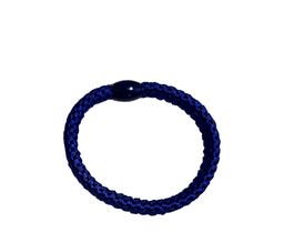 Haarelastiekjes bracelet blauw