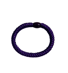 Haarelastiekjes bracelet paars